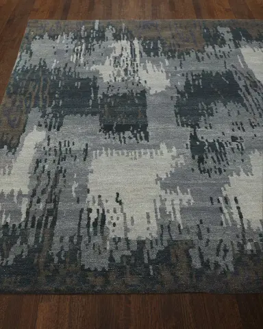 Haven & Loom Forest Brushstroke Hand Knotted Rug | Thumbnail 2 Haven & Loom Forest Brushstroke Hand Knotted Rug | Thumbnail 2