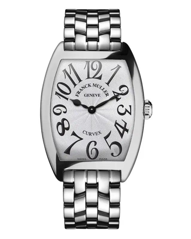 Franck Muller Curvex Stainless Steel Watch