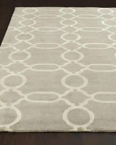 Haven & Loom Ogee Chain Hand-Knotted Rug | Thumbnail 4