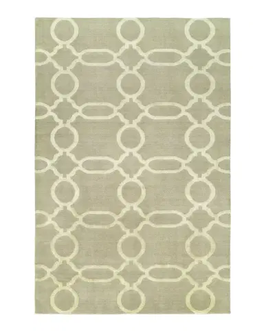 Haven & Loom Ogee Chain Hand-Knotted Rug | Thumbnail 1