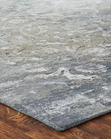 Haven & Loom Aquamarine Hand-Knotted Rug | Thumbnail 4