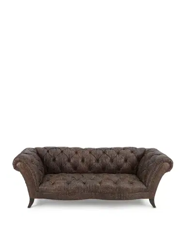 Old Hickory Tannery Fritz Tufted-Leather Sofa | Thumbnail 2