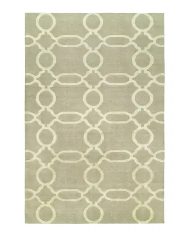 Haven & Loom Ogee Chain Hand-Knotted Rug | Thumbnail 1