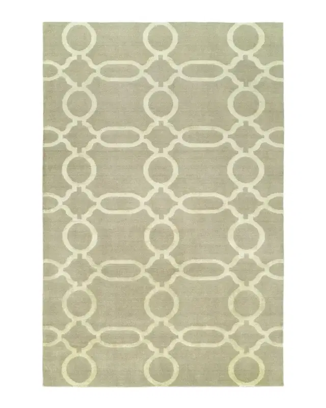 Haven & Loom Ogee Chain Hand-Knotted Rug