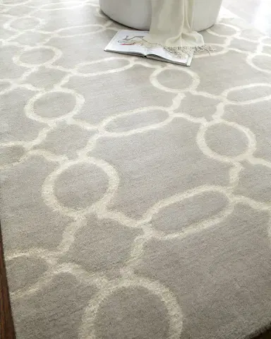 Haven & Loom Ogee Chain Hand-Knotted Rug | Thumbnail 2