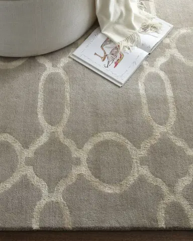Haven & Loom Ogee Chain Hand-Knotted Rug | Thumbnail 3
