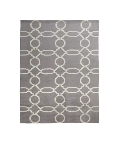 Haven & Loom Gray Links Rug | Thumbnail 2