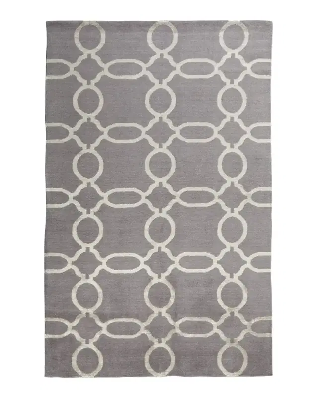 Haven & Loom Gray Links Rug, 4 ' x 6 '