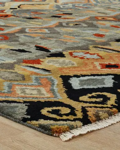 Haven & Loom Noam Earth Hand-Knotted Rug | Thumbnail 1