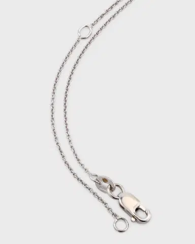 Roberto Coin Pave Wishbone Necklace | Thumbnail 3 Roberto Coin Pave Wishbone Necklace | Thumbnail 3