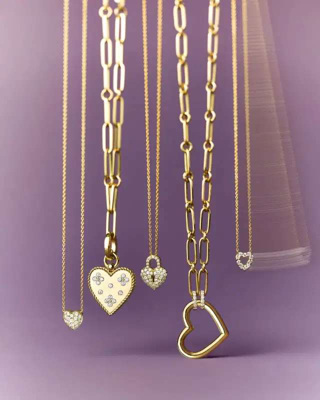 Diamond Heart Pendant Necklace