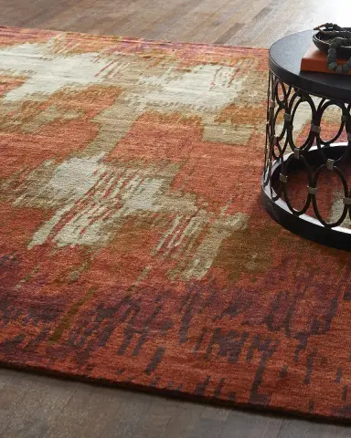 Haven & Loom Brick Brushstroke Rug, 6 ' x 9 ' | Thumbnail 2