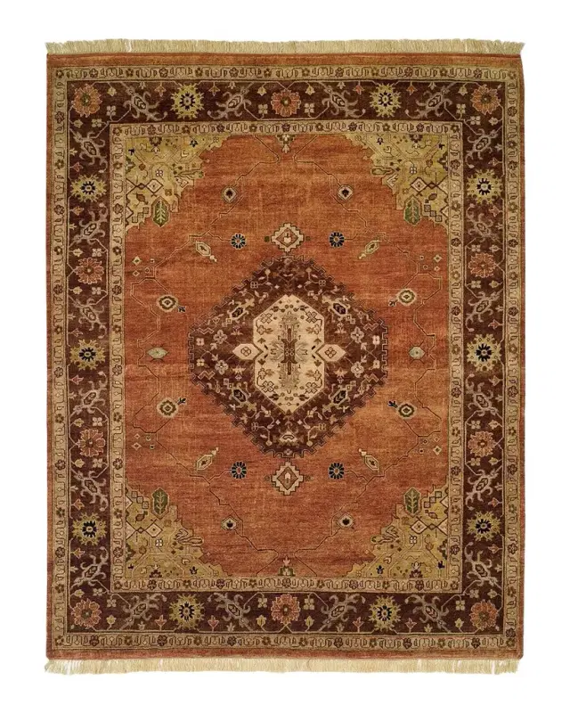 Haven & Loom Medallion Hand-Knotted Rug