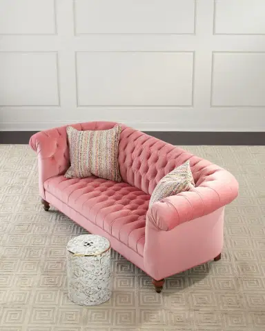 Old Hickory Tannery Cadence Tufted Sofa, 86" | Thumbnail 1