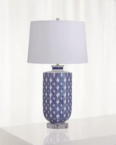 Port 68 Evelyn Blue Lamp | Thumbnail 2 Port 68 Evelyn Blue Lamp | Thumbnail 2