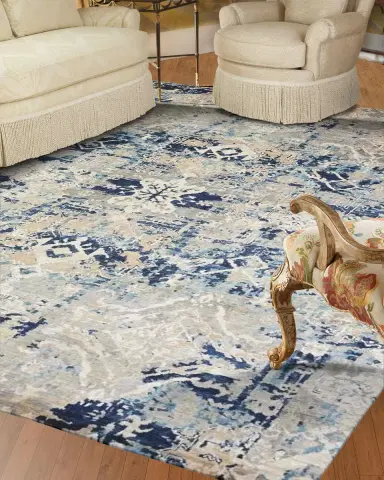 Haven & Loom Zaffre Hand-Knotted Rug | Thumbnail 4 Haven & Loom Zaffre Hand-Knotted Rug | Thumbnail 4