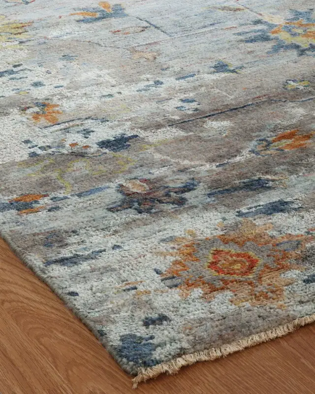 Deleese Hand-Knotted Rug Deleese Hand-Knotted Rug