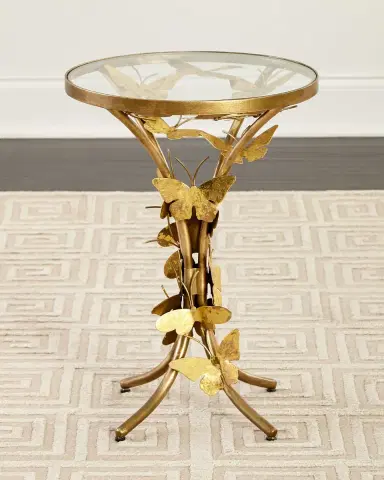 Neiman Marcus Flutter Away Butterfly End Table | Thumbnail 2