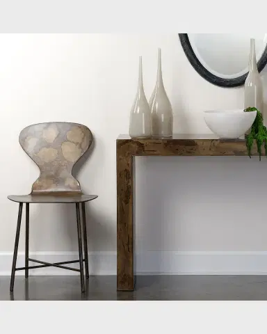 Jamie Young Mildred Acid Washed Metal Chair | Thumbnail 5 Jamie Young Mildred Acid Washed Metal Chair | Thumbnail 5