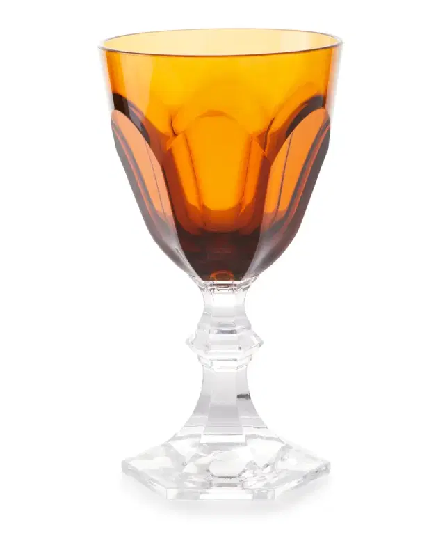 Mario Luca Giusti Dolce Vita Acrylic Wine Goblet Glass