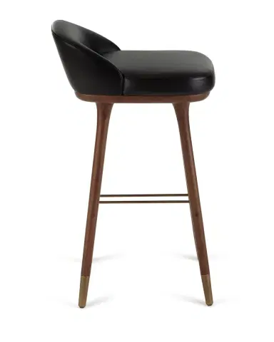 Arteriors Walsh Leather Bar Stool | Thumbnail 3