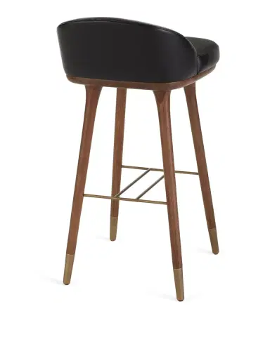 Arteriors Walsh Leather Bar Stool | Thumbnail 4