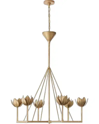 Visual Comfort Signature Alberto Large Single Tier Chandelier By Julie Neill | Thumbnail 1 Visual Comfort Signature Alberto Large Single Tier Chandelier By Julie Neill | Thumbnail 1