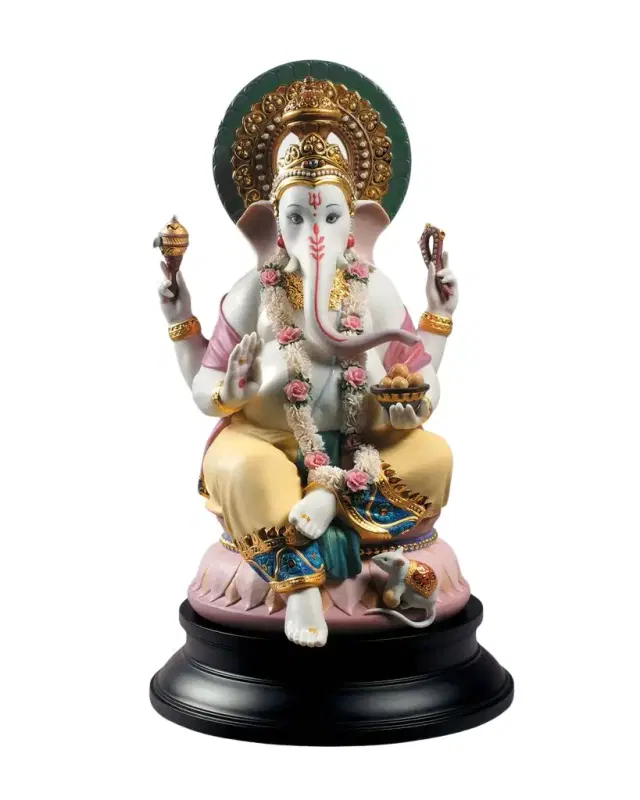Lladro Lord Ganesha Figurine