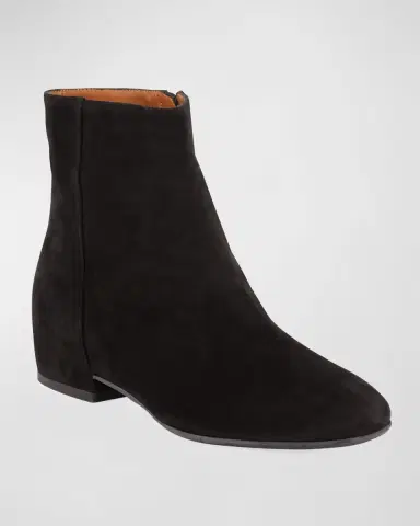 Aquatalia Ulyssa Waterproof Suede Ankle Boots with Hidden Wedge | Thumbnail 5 Aquatalia Ulyssa Waterproof Suede Ankle Boots with Hidden Wedge | Thumbnail 5