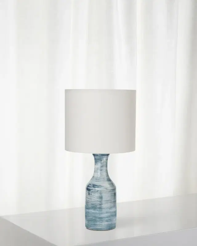 Jamie Young Bungalow Table Lamp, Blue