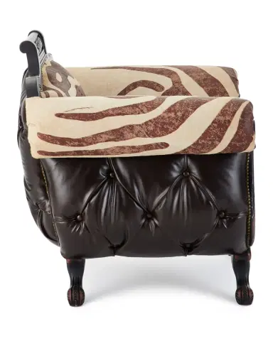 Old Hickory Tannery Meyer Tufted Leather & Hair on Hide Chair | Thumbnail 2 Old Hickory Tannery Meyer Tufted Leather & Hair on Hide Chair | Thumbnail 2