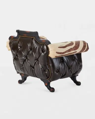 Old Hickory Tannery Meyer Tufted Leather & Hair on Hide Chair | Thumbnail 3 Old Hickory Tannery Meyer Tufted Leather & Hair on Hide Chair | Thumbnail 3