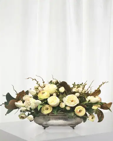 Winward Home Rose & Tulip Mix in Planter | Thumbnail 2