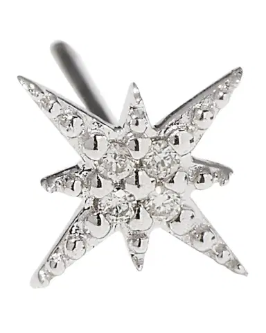 Sydney Evan Starburst Diamond Single Stud Earring | Thumbnail 1 Sydney Evan Starburst Diamond Single Stud Earring | Thumbnail 1