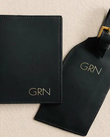 Bell'INVITO Monogram Luggage Tag | Thumbnail 3