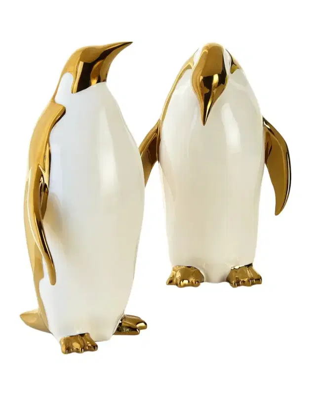 Port 68 Penguin Objects Decor, Set of 2