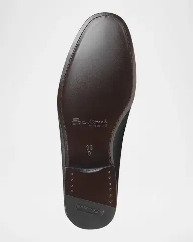 Santoni Men's Paine Whipstitched Leather Loafers | Thumbnail 5 Santoni Men's Paine Whipstitched Leather Loafers | Thumbnail 5