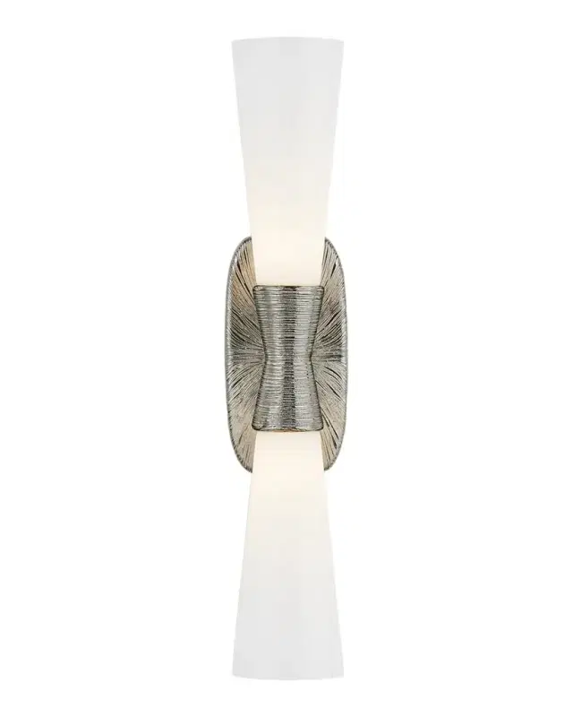 Visual Comfort Signature Utopia Large Double Bath Sconce By Kelly Wearstler