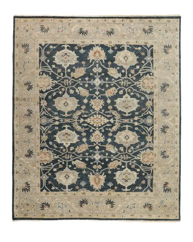 Estevan Hand-Knotted Oushak Rug