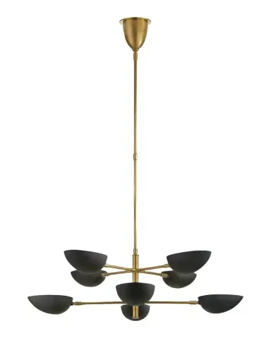 Visual Comfort Signature Graphic Large Two Tier Chandelier By AERIN | Thumbnail 1