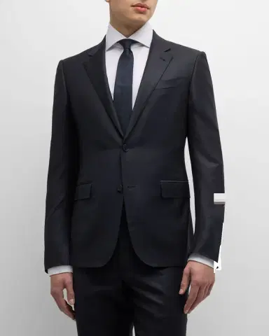 ZEGNA Men's Trofeo Milano Two-Piece Wool Suit | Thumbnail 3 ZEGNA Men's Trofeo Milano Two-Piece Wool Suit | Thumbnail 3