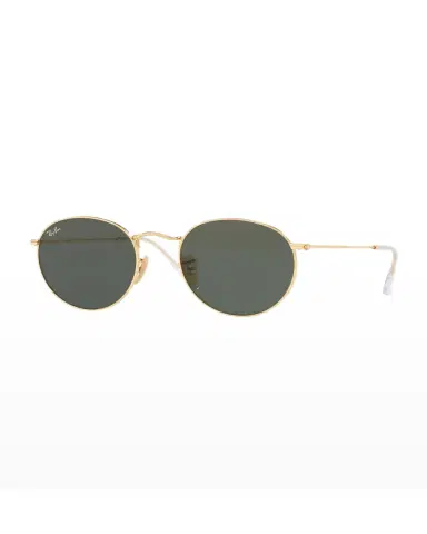Ray-Ban Gradient Round Metal Sunglasses, 53MM | Thumbnail 4 Ray-Ban Gradient Round Metal Sunglasses, 53MM | Thumbnail 4