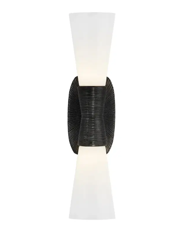 Utopia Small Double Bath Sconce By Kelly Wearstler