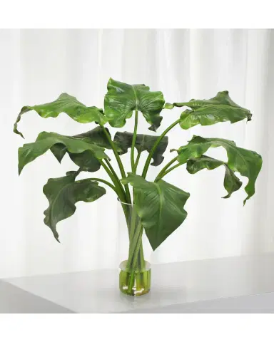 Winward Home Calla Lily Leaf in Cylinder Vase | Thumbnail 2