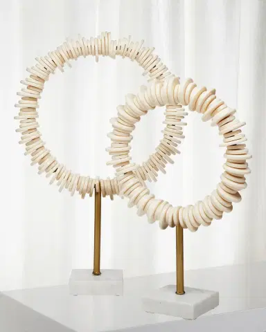 Jamie Young Arena Ring Sculptures, Set of 2 | Thumbnail 1