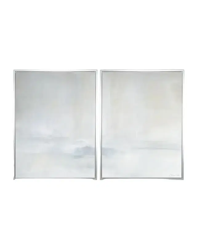 Benson-Cobb Studios "Promontory" Hand-Embellished Giclee Diptych, 37.5" x 49.5"