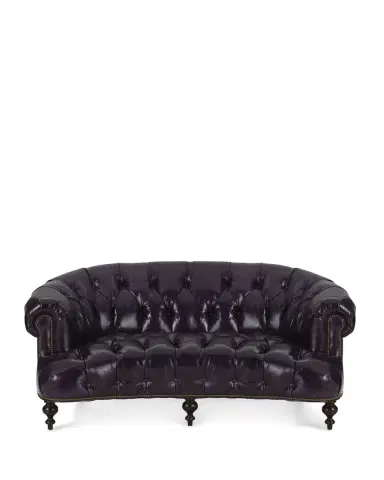 Old Hickory Tannery Iolanthe Tufted Leather Sofa 71" | Thumbnail 2
