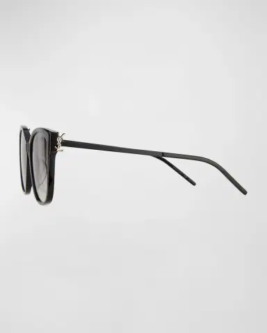 Saint Laurent Square Acetate & Metal Sunglasses | Thumbnail 2 Saint Laurent Square Acetate & Metal Sunglasses | Thumbnail 2