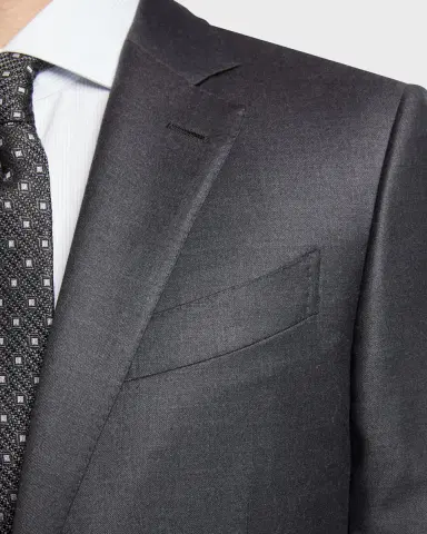 ZEGNA Men's Trofeo Milano Two-Piece Wool Suit | Thumbnail 2