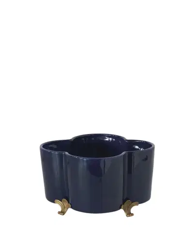 Port 68 Navy Quatrefoil Planter | Thumbnail 1 Port 68 Navy Quatrefoil Planter | Thumbnail 1